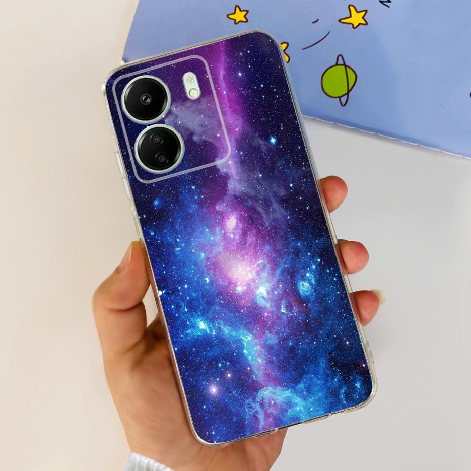 For Xiaomi Poco C65 Case Cute Cat Butterfly Cover Soft TPU Phone Case For Xiaomi Redmi 13C Redmi13C PocoC65 Fundas 6.74'' Bumper