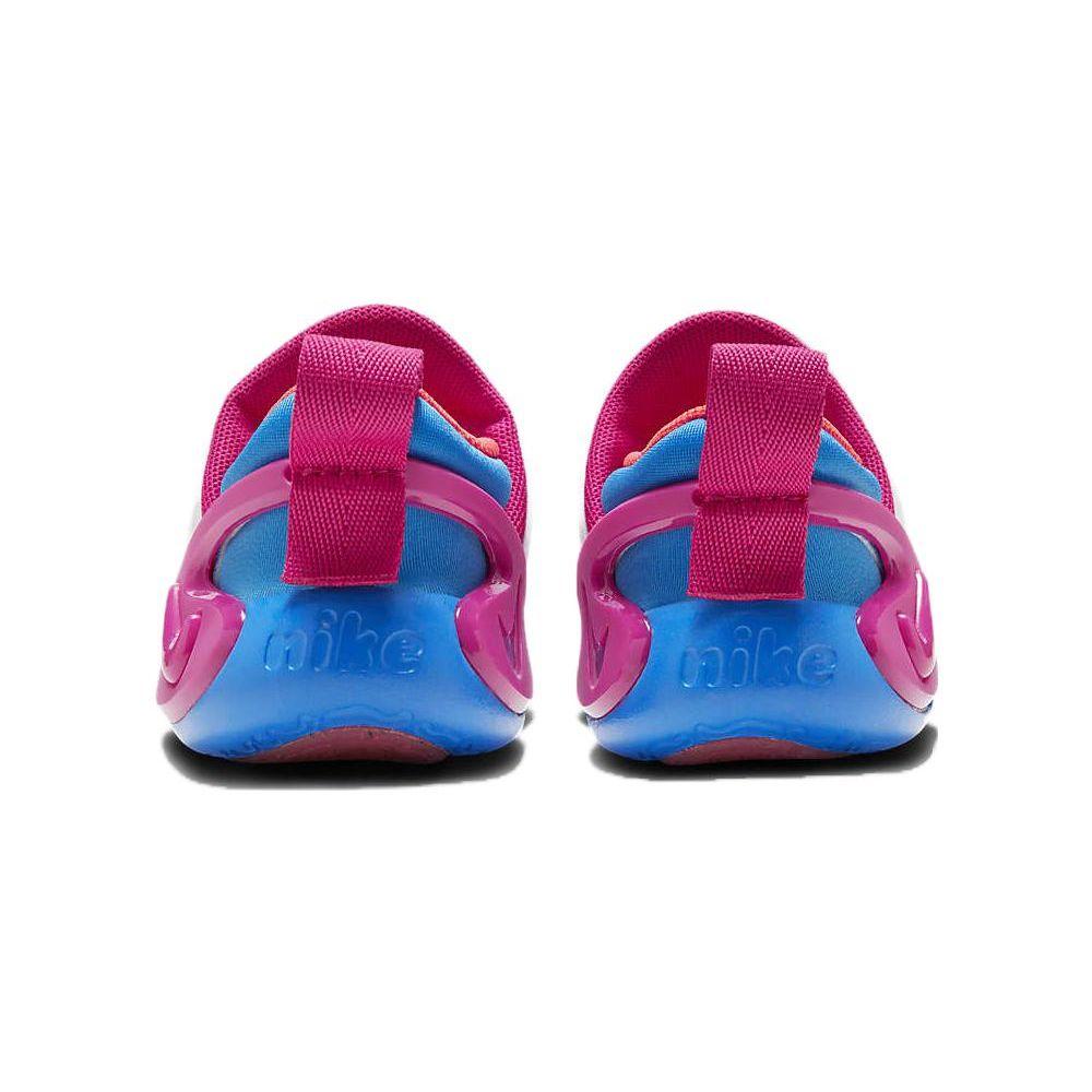 Nike Dynamo Go Soft Sole Comfortable Versatile Lightweight Non-Slip Low-Top Walking Shoes Baby Shoes White Blue Pink FB9099-400