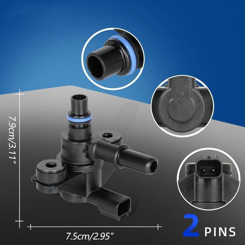 9U5Z9C915AB AU5A-9G866-AB EVAP Vapors Canister Purge Valves Solenoid Replacement Auto Accessories Easy Install