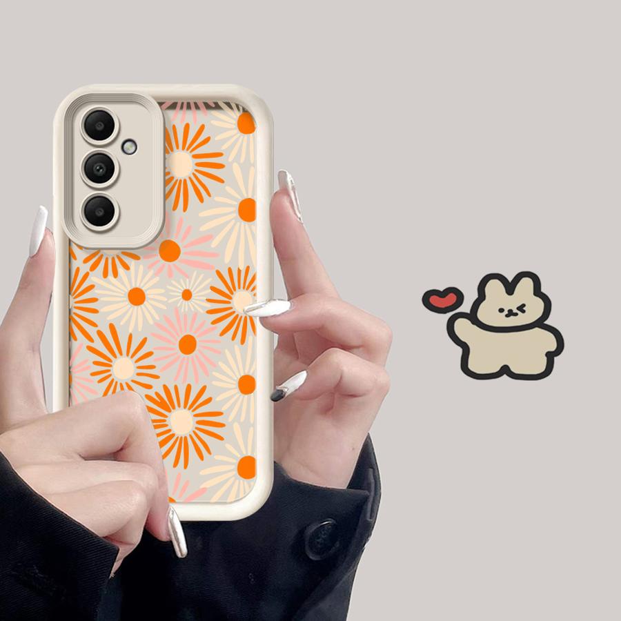 

Креативный чехол с цветами для Samsung Galaxy A23 A34 A56 A12 A13 A51 A73 A15 A16 A71 A72 A26 A32 A35 A36 A53 A54 Galaxy A34 5G