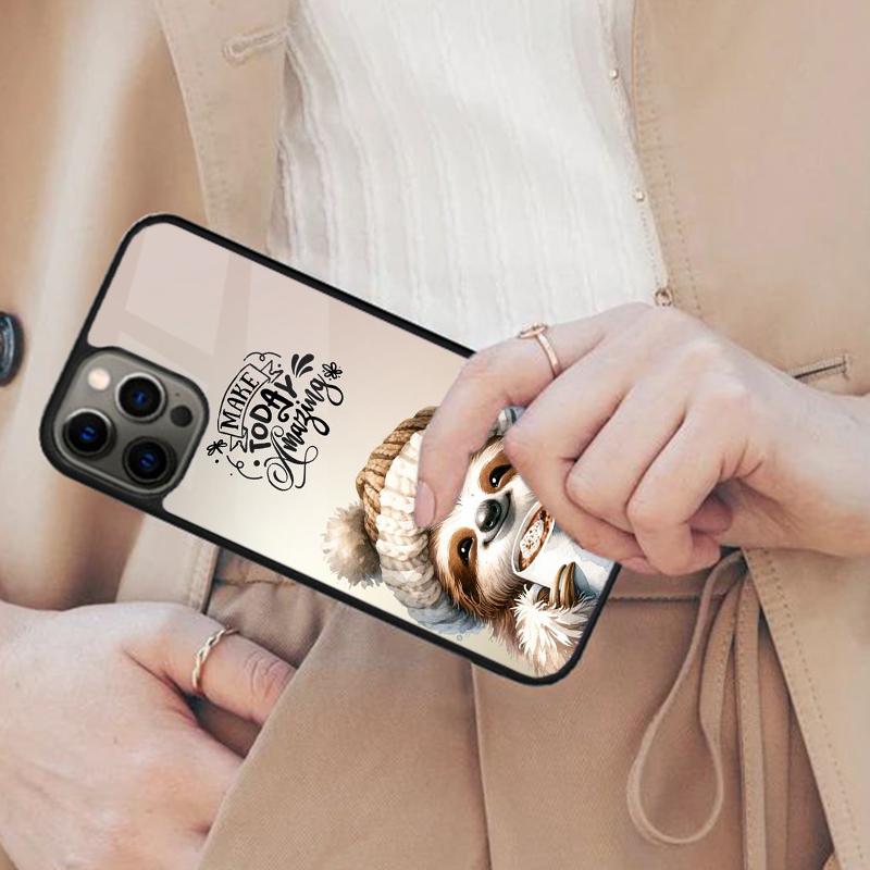 Sloth Cute Animal Magnetic Phone Case For APPLE iPhone 17 Air 16 14 13 12 Pro Max 15 Plus Wireless Charge With MagSafe Cover