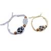 Crystal Holder Bracelet Adjustable Rope Bracelet Cord Handmade Woven Netted Cage