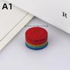 1Pc Rainbow Billiard Tip Replacement Pool Cue Tip For Snooker Sports Outdoor 6 Layers Hardness Snooker Tips Head Accessories