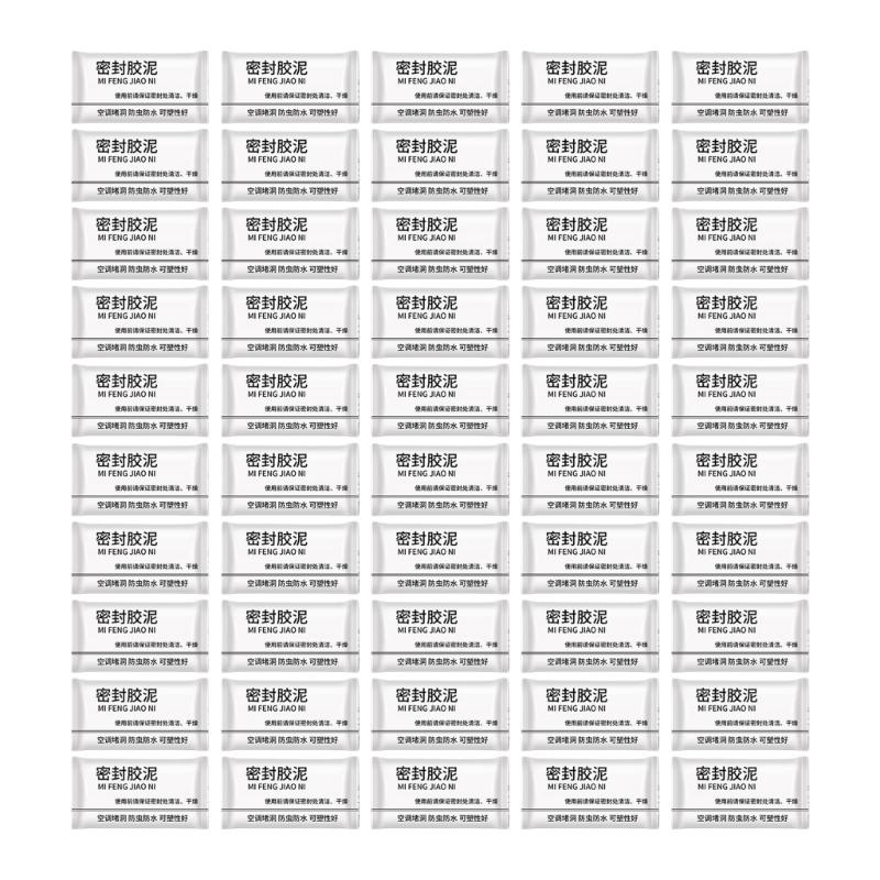 

50pcs High Adhesion Sealing Putty for Air Conditioner Holes and Pipe Sealing Prevents Leaks and Water Damage 1