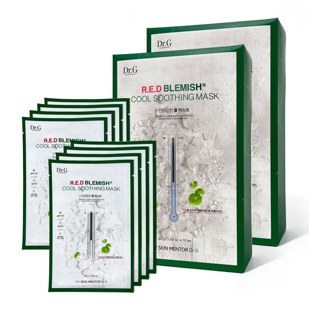 

Dr.G Red Blemish Cool Soothing Mask Set (10 sheets) x 2