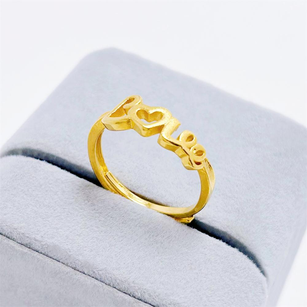 24K Gold Color Branch Leaf Rings For Women Adjustable Open Ring Non Tarnish Wedding Band Trendy Jewelry Accessories Gifts