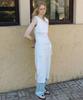 Annies Well V-Neck Dress (Ivory)