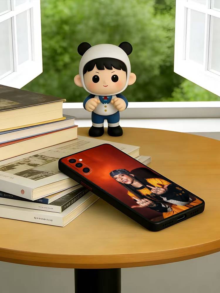 Singer Y-Young Mikos Phone Case For Samsung Galaxy A73,A72,A71,A70,A53,A52,A51,Others Soft Black Cover