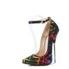 Women Sexy Nightclub Pole Dancing Stiletto Heel Temperament Plus Size Metal 16cm Heel WZ