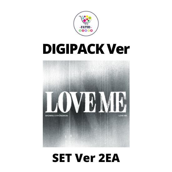 DIGIPACK Ver Limited Edition Monsta X SHOWNU X HYUNGWON EP Album LOVE ME