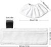 10er-Pack Stoffset Ersatz für Kärcher SC2/ SC3/ SC4/ SC5 Frottee-Tücher Lappen Düsenabdeckung Zubehör