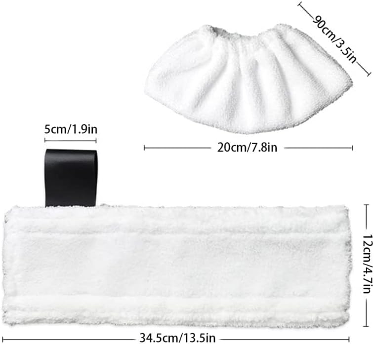 10er-Pack Stoffset Ersatz für Kärcher SC2/ SC3/ SC4/ SC5 Frottee-Tücher Lappen Düsenabdeckung Zubehör