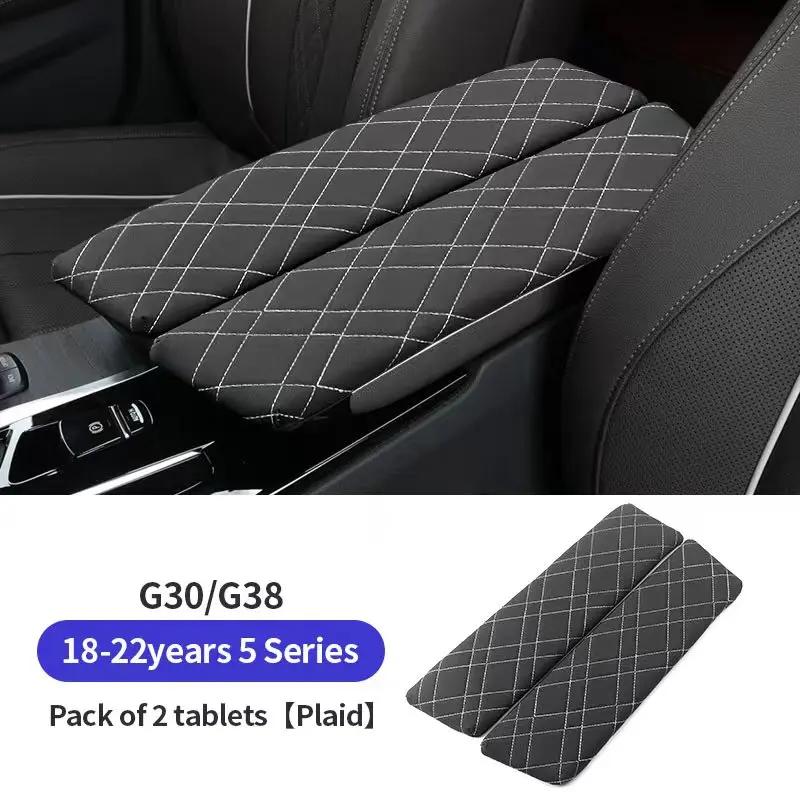 MBYDM1 New 2025 Car Armrest Box Pad Auto Central Arm Rest Box Cover Protect Mat For BMW 5 Series G30 G38 G32 6GT 2018-2023 Interior Acc