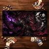Vintage Celestial Wizard Pattern Large Game Playmat Non Slip Rubber Table Mat Stitched Edge For Card Game Laptop Gaming