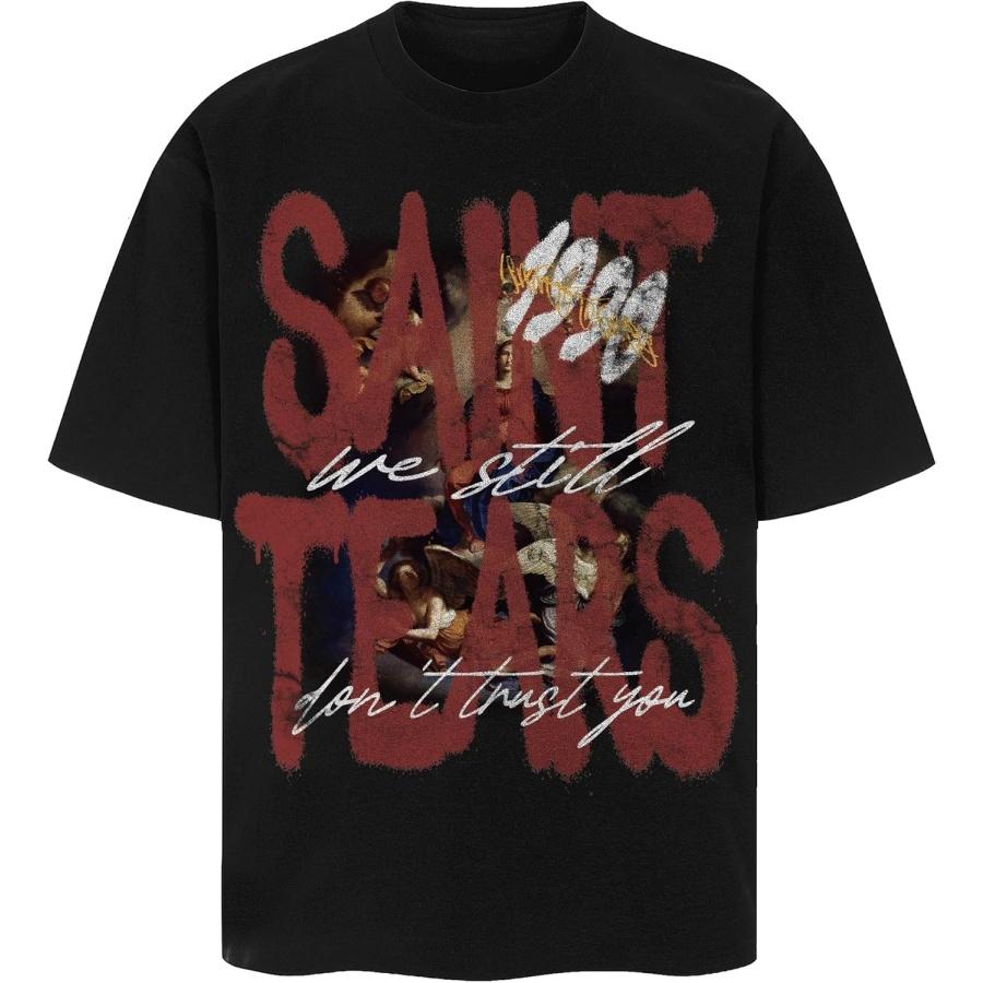 

SSSAINT Men s Breathable Graphic Print Short Sleeve T-Shirt - Lightweight & Comfortable Casual Tee for Summer XXXXXL різнокольоровий