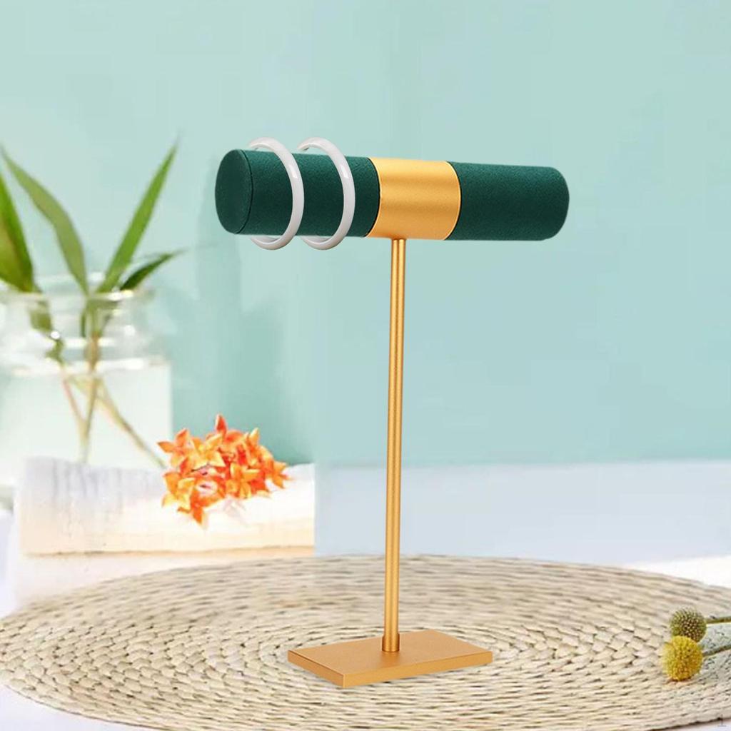 Bracelet Display Stand Jewelry Holder Bangle Hair Band Rack Organizer T Bar