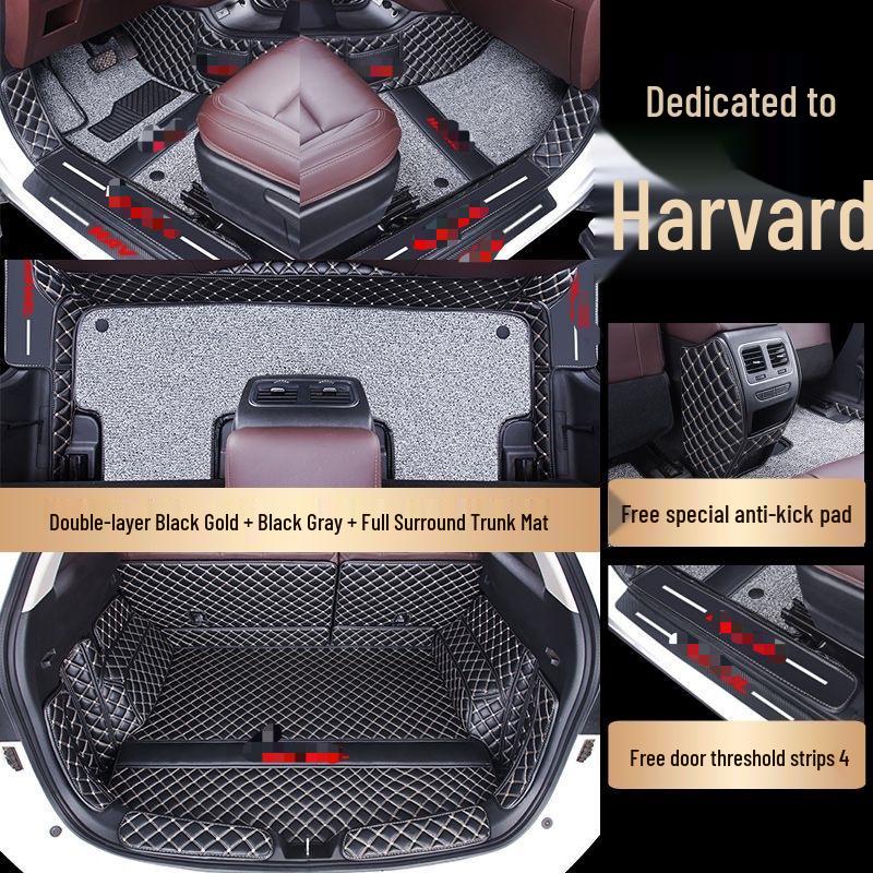 Custom Full Coverage Floor Mats for Haval H6, H2, Big Dog M6, Menglong F7, and H9