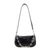 2 New Bags Women's Summer High-end Niche Design Shoulder Underarm Bag Fashionable Versatile Messenger Commuter Bag