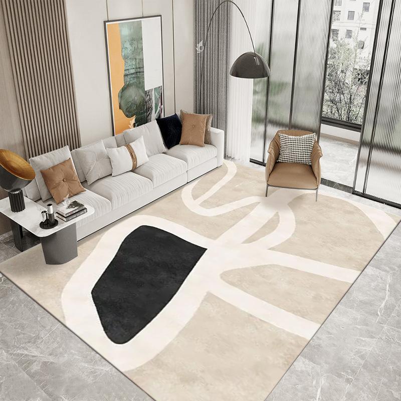 Modern Abstraction Living Room Decoration Carpet Nordic Style Rugs for Bedroom Non-slip Large Area Mat Home Washable Lounge Rug