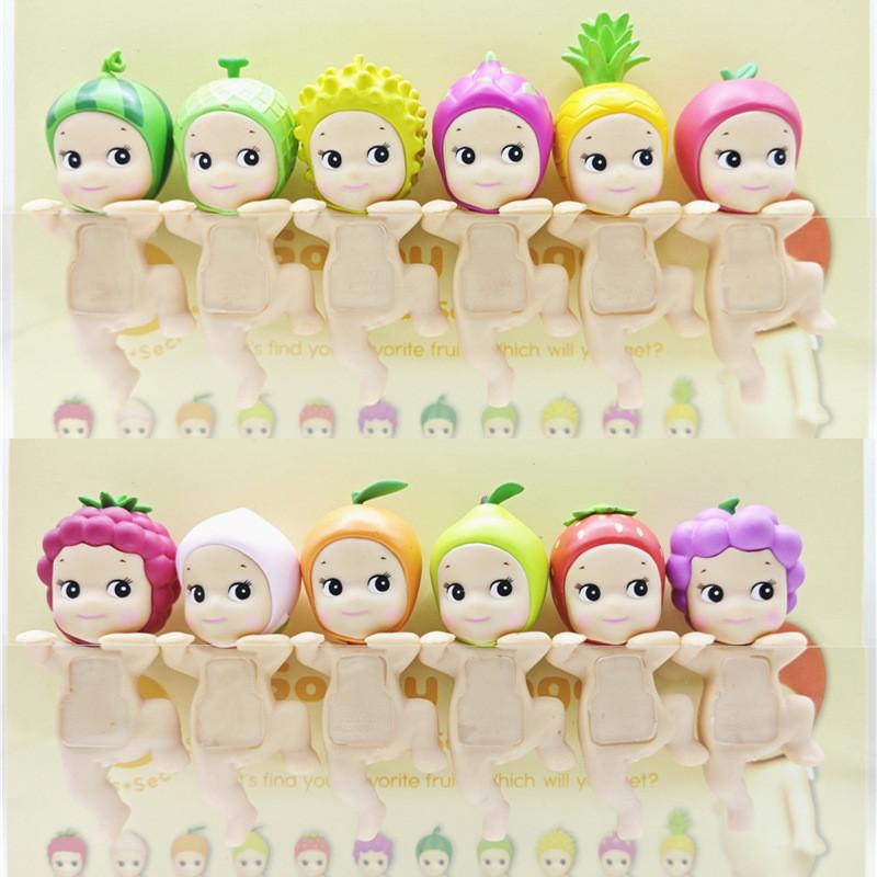 

Adorable Pah Pah Angel Pvc Figures Fruit Harvest Series Blind Box Toys Collectors For