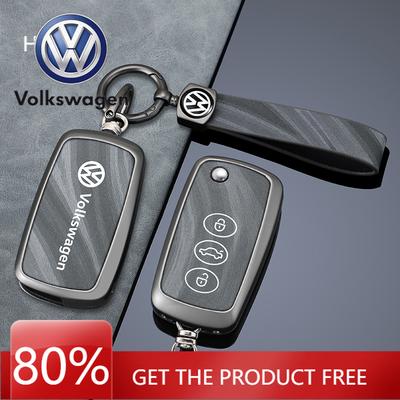 Dla VOLKSWAGEN VW Pokrowiec na inteligentny kluczyk samochodowy ze stopu cynku Dla VW Polo Golf Passat Tiguan Beetle Caddy T5 Up Eos Octavia Seat
