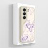 Coques For Tecno Camon 40 Pro 5G Cover Cases Fashion Graceful Flowers Patterns Smooth Liquid Silicone Anti Fall Protective Shell