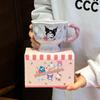 Sanrio Hello Kitty Birthday Mug - Cute Gift for Girlfriend, Souvenir Couple Water Cup