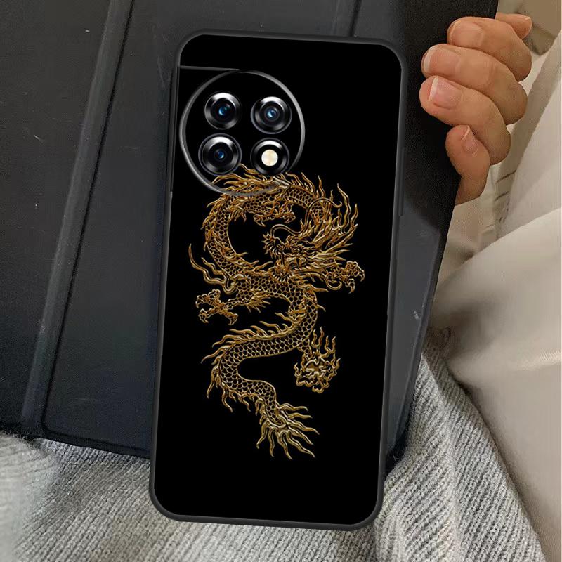 

Chinese Dragon Case For OnePlus 15 13 12 11 13R 13T 10T 10R 12R OnePlus Nord 5 CE 2 3 4 Lite N20 N30 Cover OnePlus 13T