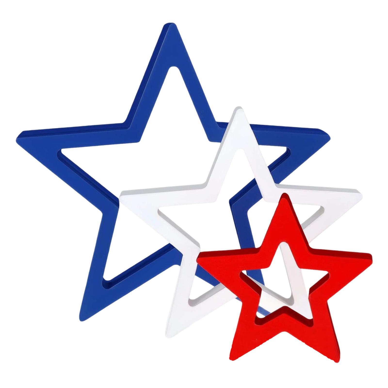 

Patriotic-Themed Desktop Decoration Set, Centerpiece For The Desktop, Independence Day Decoration, Suitable For Home Bookshelves. One Size