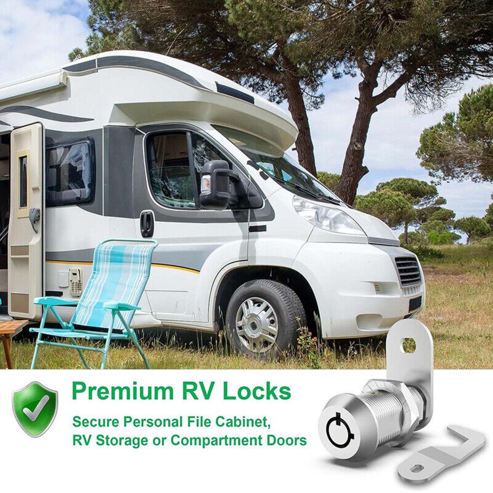 Cam Lock Cabinet Lock With Keys For RV Camper Mailbox Toolbox Drawer Tongue Lock 16/30MM Cupboard Locker Furniture Hardware