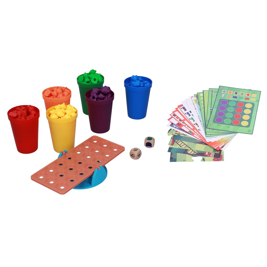 Kid Counting Bears Toys Children Color Matching Sorting Mathematics Educational ToysBear Scales