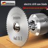 High-Speed Electric Grinder Hand Drill with Small Circular Saw Blade for Woodworking
