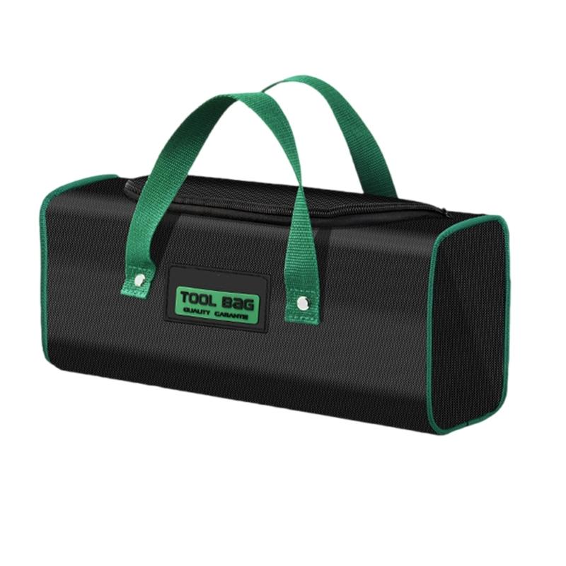 Efficient Tool Management Bag Oxford Tool Organizers for Electricians Outdoor Waterproof Zippered Tool Carriers Case