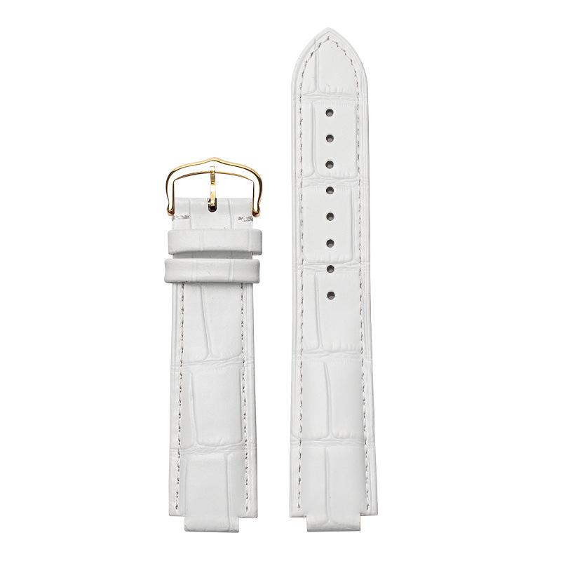 Blue Balloon Uhrenarmband aus echtem Leder für Damen und Herren, wasserdicht, hochwertiges Rindsleder, konvexe Oberfläche