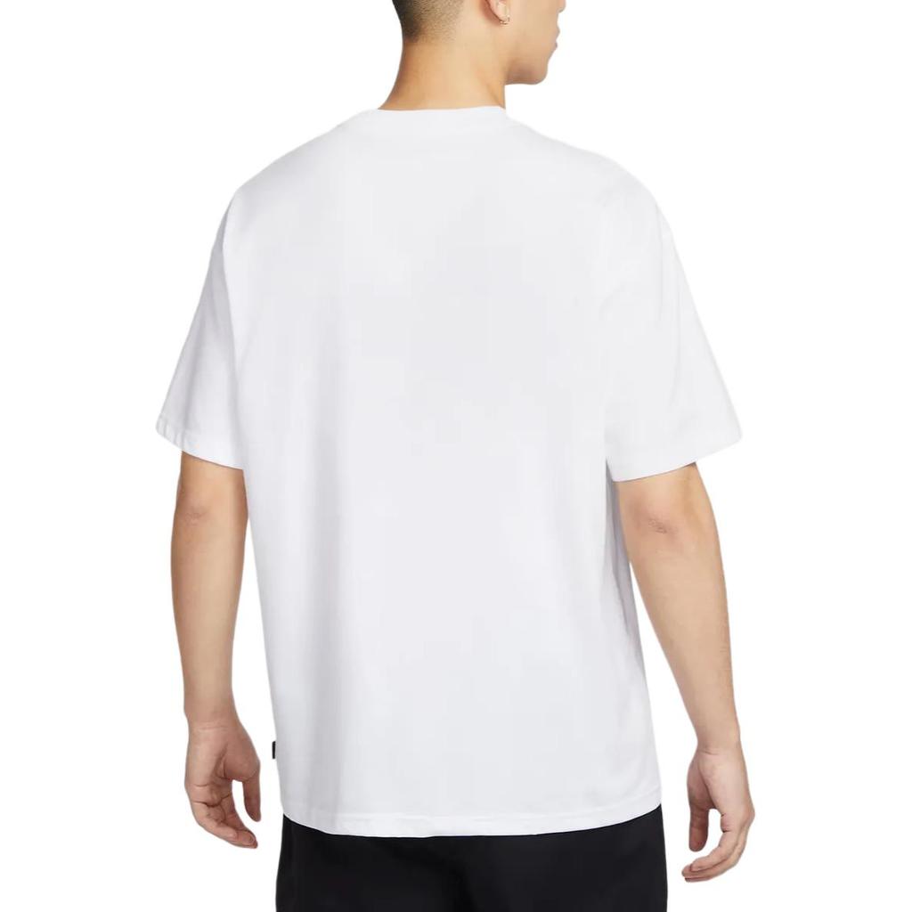 Nike Sportswear Comfortable Fashion Versatile Pocket Moisture-Wicking Short Sleeve T-Shirt Men Tops White IB1383100