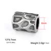 Stainless Steel Vintage Charms Antique Paw Heart Cross Tree of Life Evil Eye Pendant for Necklace Bracelet Jewelry Making