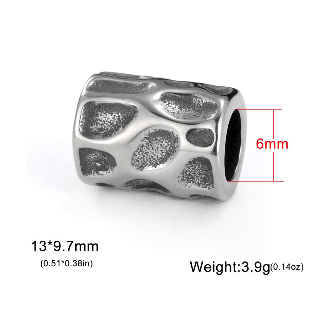 Stainless Steel Vintage Charms Antique Paw Heart Cross Tree of Life Evil Eye Pendant for Necklace Bracelet Jewelry Making