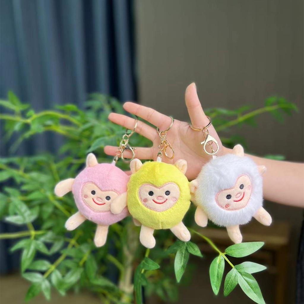 Plush Delightful Sheep Keychain Cute Lamb Doll Soft Toy For Gifts Childrens