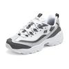Skechers DLites 1.0 Mesh Synthetic Leather Comfortable Versatile Shock Absorbing Durable Low Top Casual Shoes Women Sneakers 896285-WGY