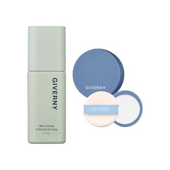 Foundation with mobile mini case 17 Porcelain [Official Japanese distributor] Adhesive cover foundation 30ml + mesh mini case + puff SPF30/PA++