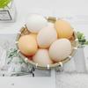Simulated Egg Pinching Creative Stress Relief Trick Toy Cannot Break Squeezing Egg Stress Relief And Release Squishy Toy