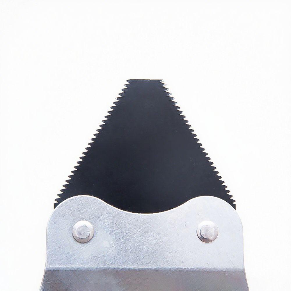 Manganese Steel Lawn Mower Blades Triangular Shape Double-sided Blades  Garden Maintenance
