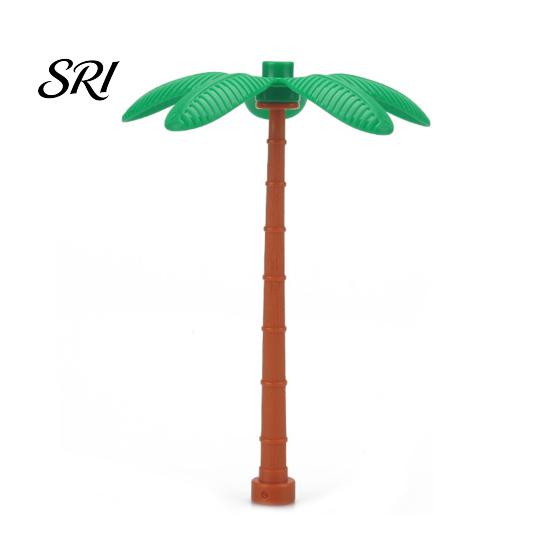 Mini Building Block Toy Tree Cactus Leaf Flower Bush Greenery Plants Construction Brick Replacement Compatible with Classic Blocks Builders