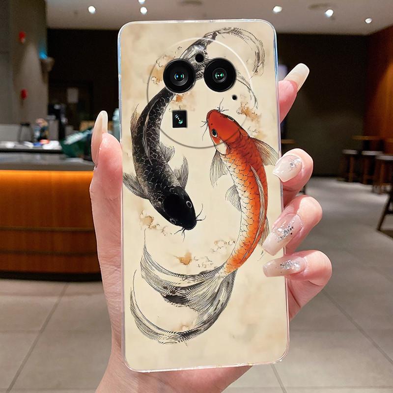 Casing For Oppo Find X6 Pro / X6 5G Luxury Dragon Cute Cool Boys Girls Transparent Soft TPU Phone Case Clear Silicone Back Cover