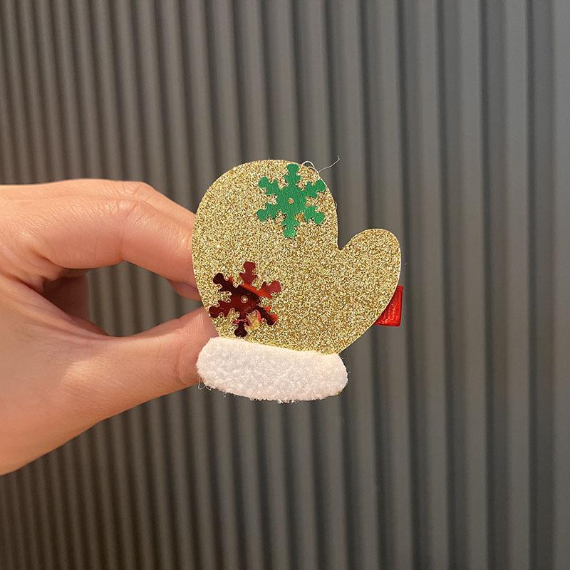 Christmas Hair Clips for Kids: Cute Cartoon Side Clips for Baby and Little Girl Hair Accessories