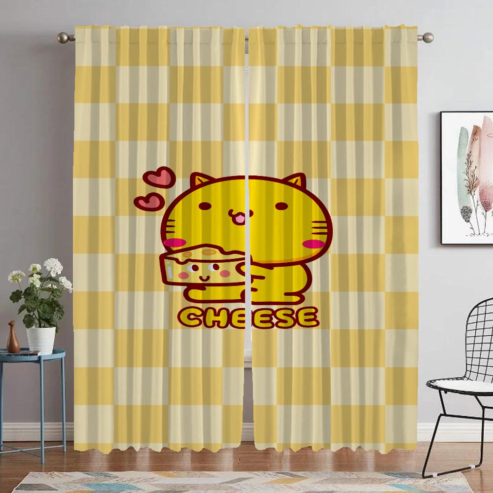 

Camera Covers Lightblocking Drape Sheer for Bedroom Halloween Ornament Divider Kitchen for Hamicat Contemporary Living Room Space Design Curtains W60xH90cmx2pcs-CL