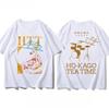 Camiseta K-ON Mujer Hirasawa Yui Anime Cosplay Manga Corta Cuello Redondo Y2k Camiseta Ropa Hombre Camiseta de Hombre