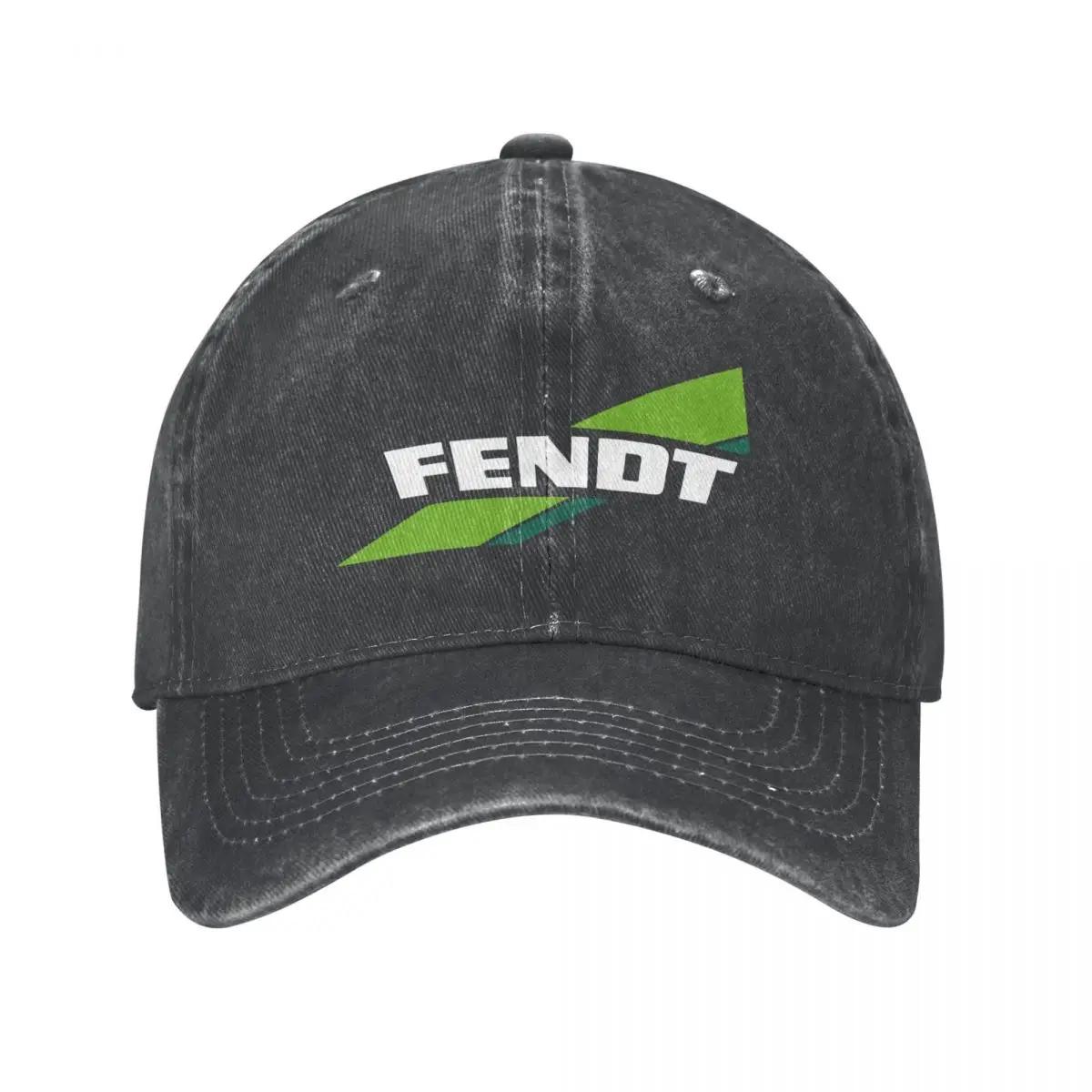 Кепки Бейсболки Мужские Женские Трактор Fendt Сельское Хозяйство Сельское Хозяйство Потертые Джинсовые Кепки Кепка Винтажная Кепка для Активного Отдыха Adjustable чёрный
