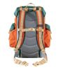 L.L.Bean Continental Backpack, Color Block, One Size Fits Most, Sail OrangePine Green, Multicolor, 1000211094