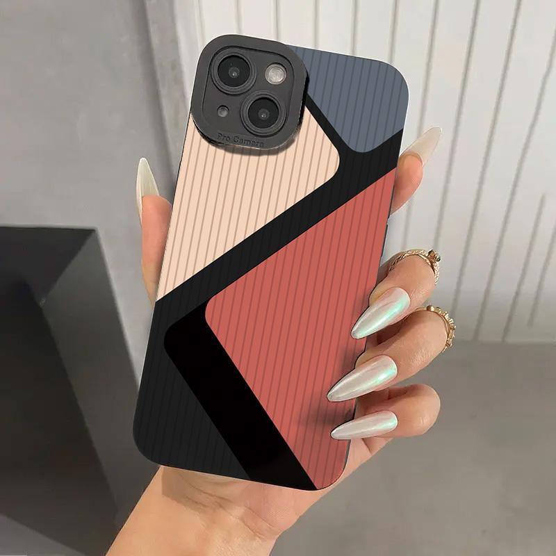 Luxury Vintage Wood Grain Phone Case For iPhone 17 16 15 14 13 12 11 Pro Max X XS 7 8 Plus 16E Shockproof Protective Back Cover